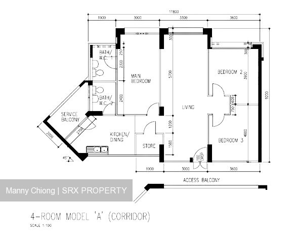 Blk 767 Choa Chu Kang Street 54 (Choa Chu Kang), HDB 4 Rooms #198862762